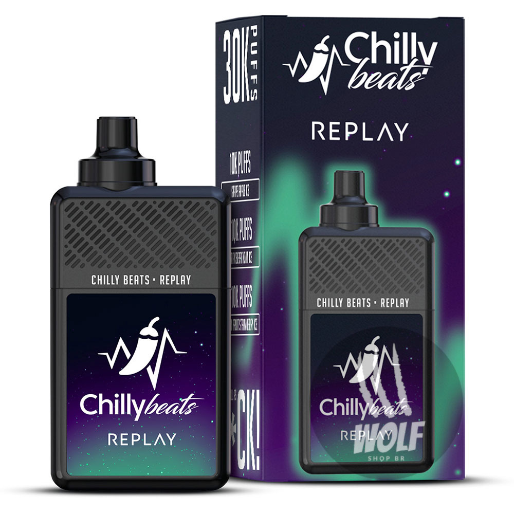 Chilly Beats Replay - 30K Puffs - Pod Descartável - 650 mAh - Imagem 2