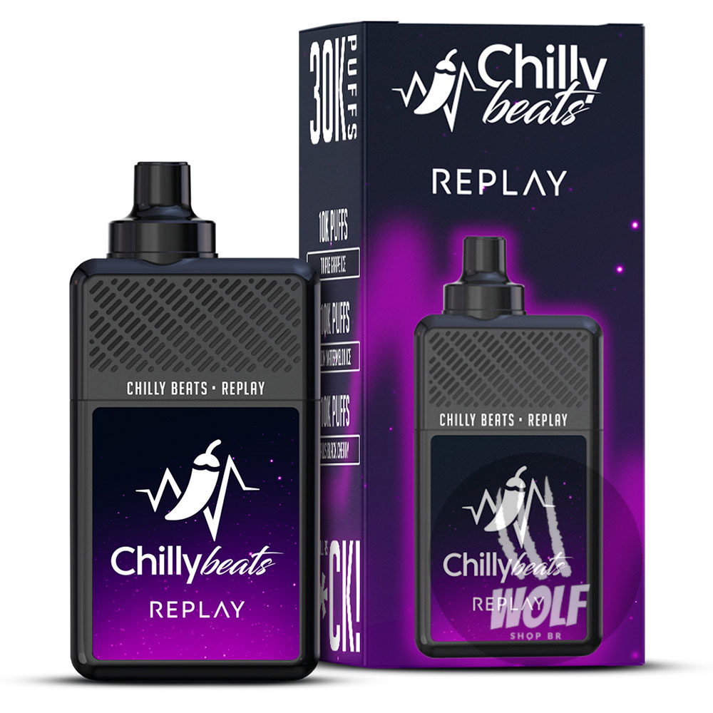 Chilly Beats Replay - 30K Puffs - Pod Descartável - 650 mAh - Imagem 5