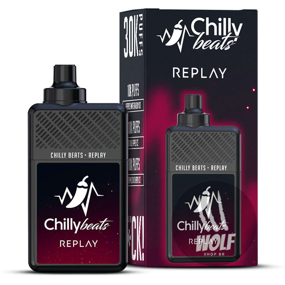 Chilly Beats Replay - 30K Puffs - Pod Descartável - 650 mAh - Imagem 6