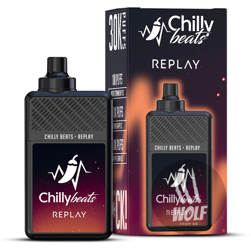 Chilly Beats Replay - 30K Puffs - Pod Descartável - 650 mAh - Imagem 7