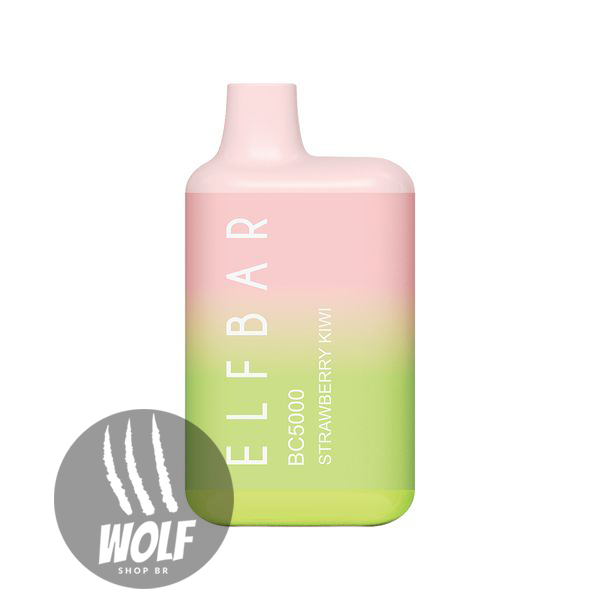 Elf Bar BC5000 Strawberry Kiwi Pod Descartável