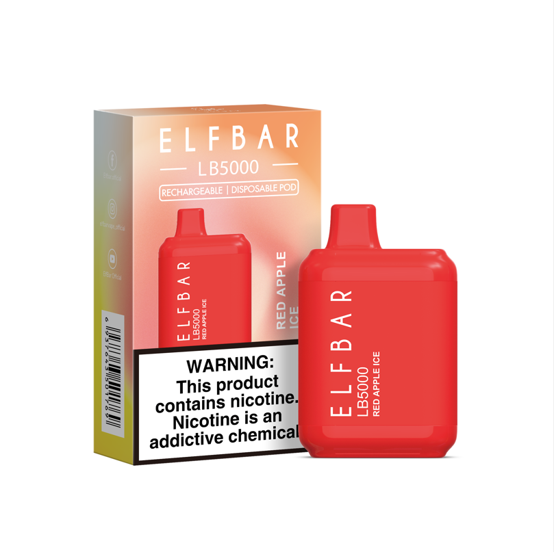 Elf Bar LB5000 - Pod Descartável - 5000 puffs 650mAh (Recarregável) - Imagem 3