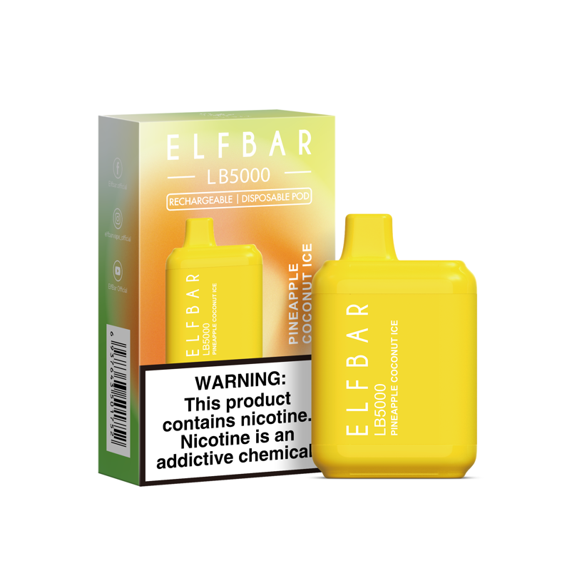 Elf Bar LB5000 - Pod Descartável - 5000 puffs 650mAh (Recarregável) - Imagem 8