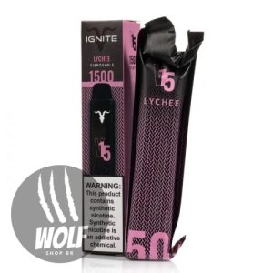 Ignite V15 Lychee Pod Descartável 1500 Puffs