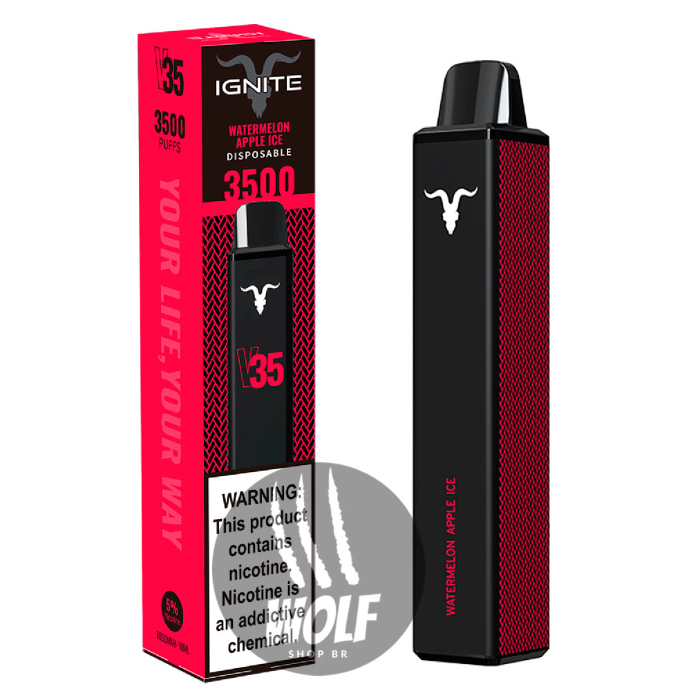 IGNITE V35 - 3500 Puffs - Pod Descartável - 1000 mAh - Imagem 11