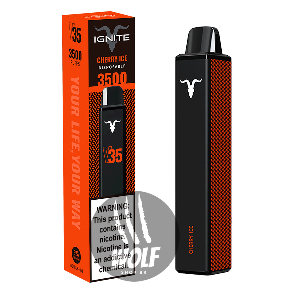 IGNITE V35 - 3500 Puffs - Pod Descartável - 1000 mAh - Imagem 4