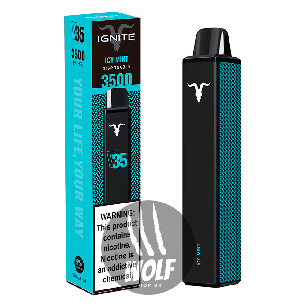 IGNITE V35 - 3500 Puffs - Pod Descartável - 1000 mAh - Imagem 6