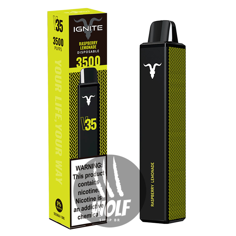 IGNITE V35 - 3500 Puffs - Pod Descartável - 1000 mAh - Imagem 8