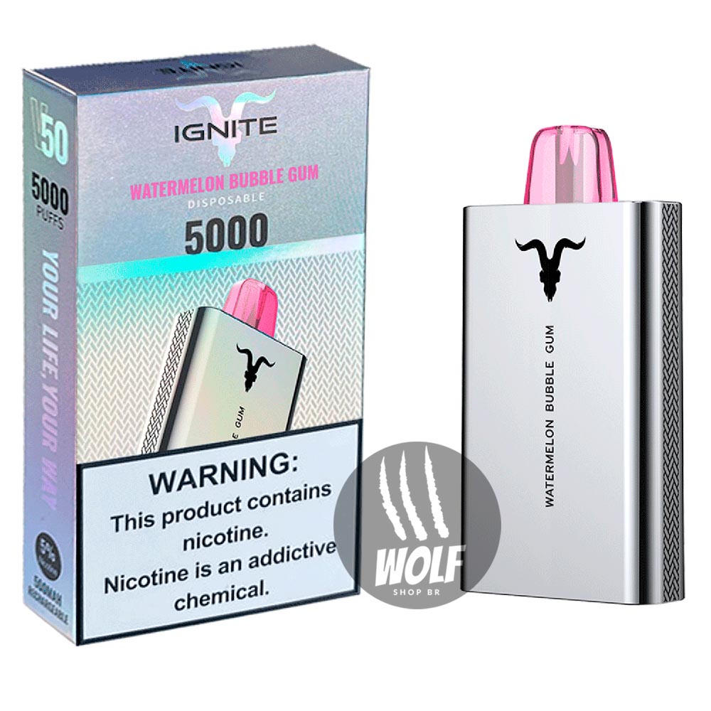 IGNITE V50 - 5000 Puffs - Pod Descartável - 650 mAh - Imagem 11