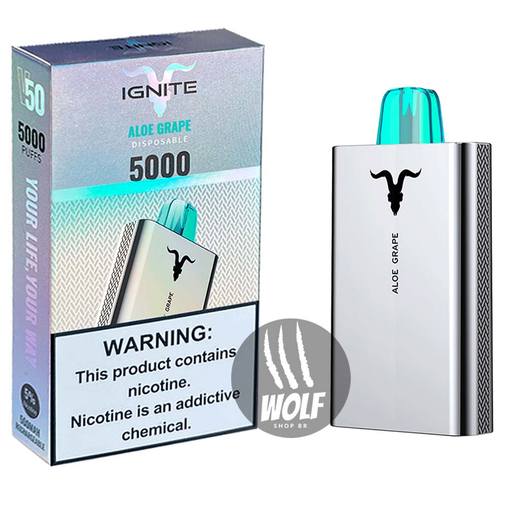 IGNITE V50 - 5000 Puffs - Pod Descartável - 650 mAh - Imagem 2