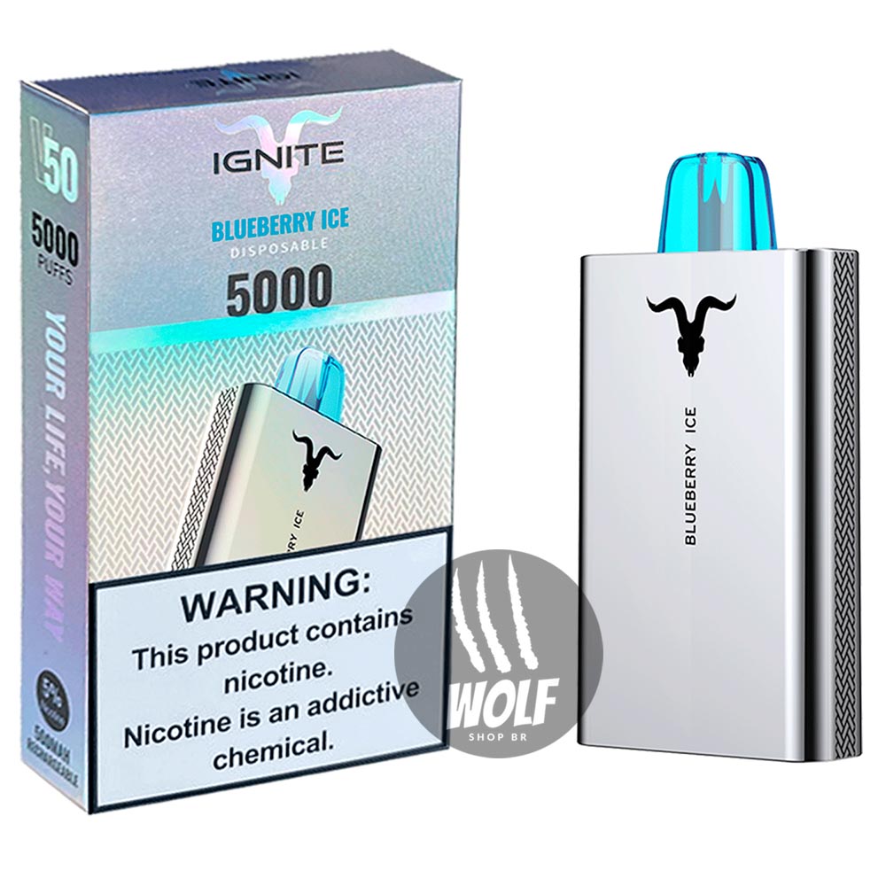 IGNITE V50 - 5000 Puffs - Pod Descartável - 650 mAh - Imagem 5