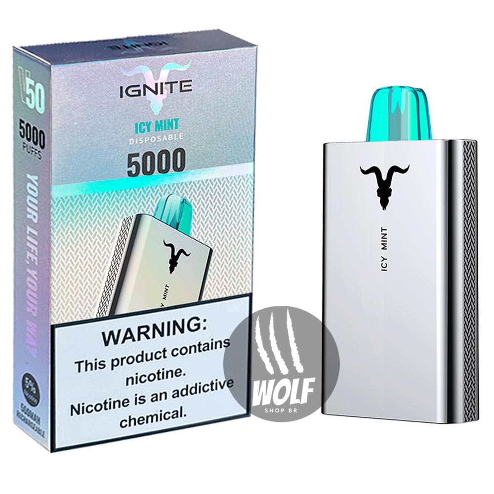 IGNITE V50 - 5000 Puffs - Pod Descartável - 650 mAh - Imagem 7