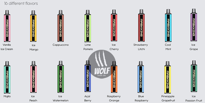 Maskking Super CC - 3000 Puffs - Pod Descartável - 1500 mAh - Imagem 2