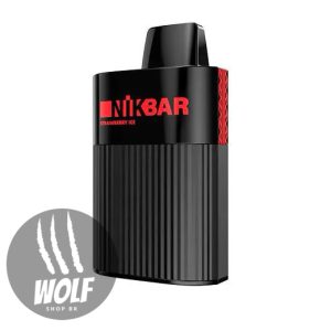 Nikbar 6000 Puffs Strawberry Ice Pod Descartável