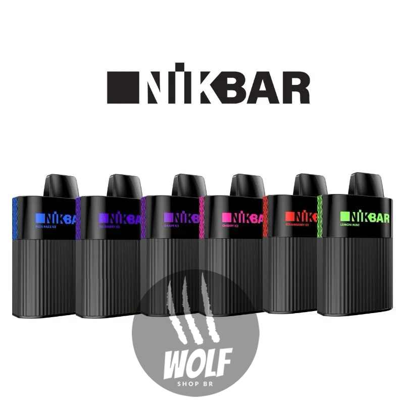 NIKBAR - 6000 Puffs - Watermelon Candy Ice - Pod Descartável