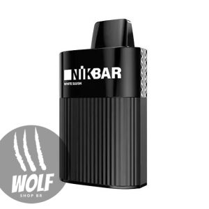 Nikbar 6000 Puffs White Slush Pod Descartável