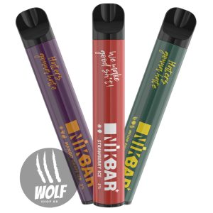 Nikbar Pod Descartável 600 Puffs Leve e Prático