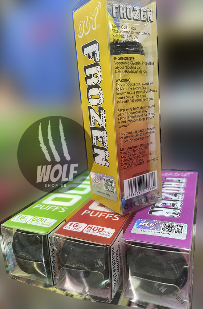 Oly - Frozen - 7000 Puffs - Pod Descartável - 600 mAh - Imagem 3