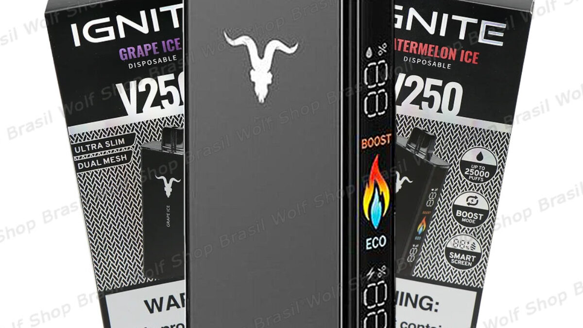IGNITE V250 - 25000 Puffs - Pod Descartvel | Wolf Shop Brasil