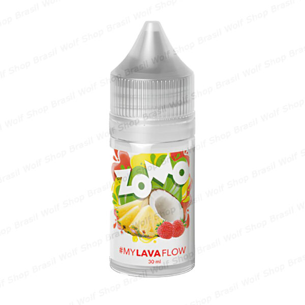Líquido Zomo Vape Hungria Juice Free Base Lava Flow na Wolf Shop