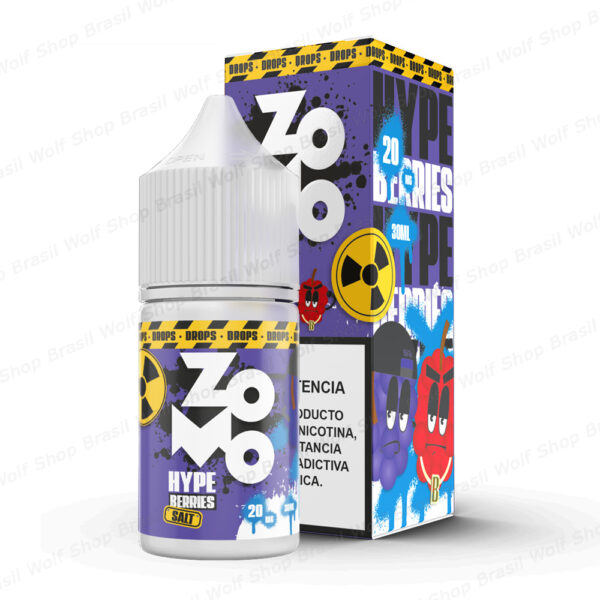Nic Salt ZOMO Vape Straw Drops Hype Berries na Wolf Shop