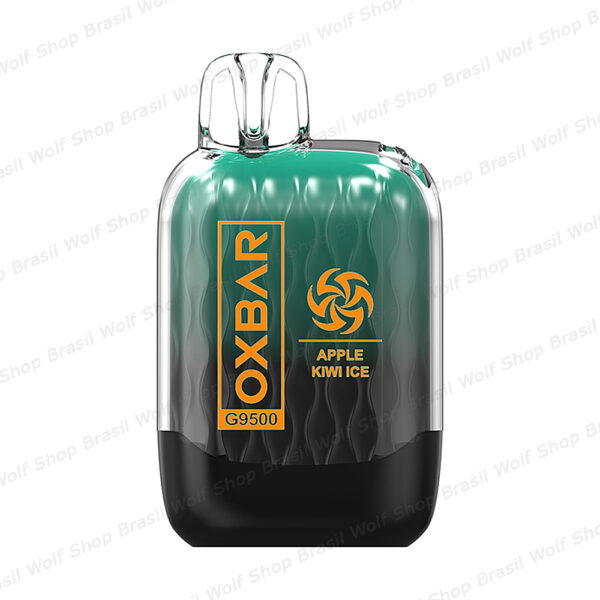 Pod Descartável OXBAR G9500 Apple Kiwi Ice na Wolf Shop Brasil