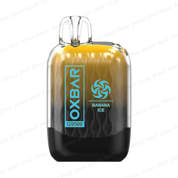 Pod Descartável OXBAR G9500 Banana Ice na Wolf Shop Brasil