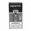 Caixa Pod Descartável IGNITE V120 na Wolf Shop Brasil