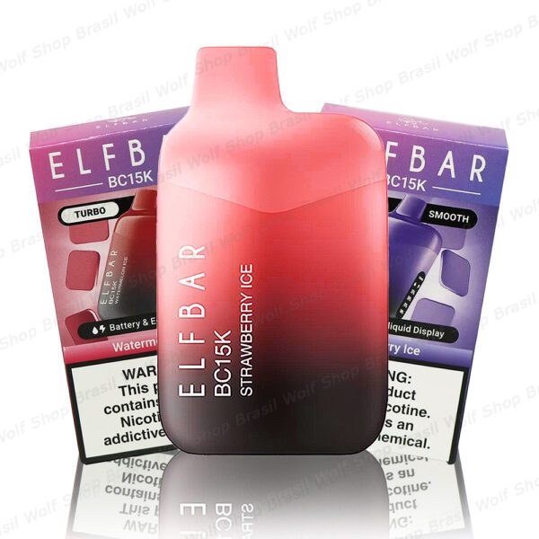 Principal Pod Descartável Elf Bar BC15K 15000 Puffs na Wolf Shop Brasil