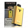 Principal Pod Descartável IGNITE V120 PRO Gold na Wolf Shop Brasil