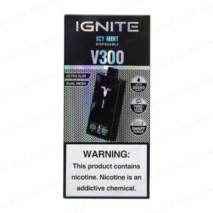 Pod Descartável IGNITE V300 30000 Puffs Icy Mint na Wolf Shop Brasil
