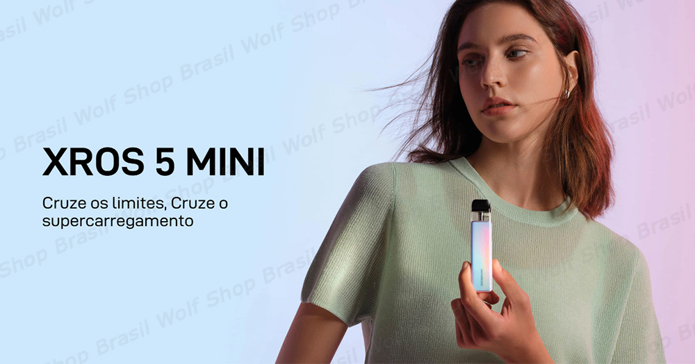 Banner Pod System Vaporesso XROS 5 Mini na Wolf Shop Brasil