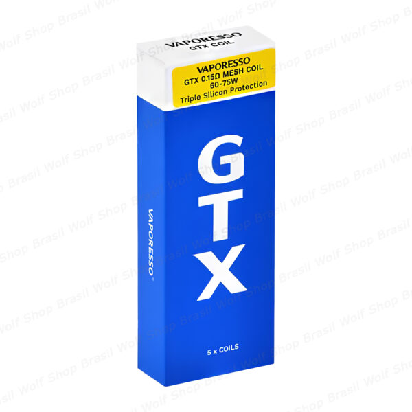 Caixa Coil Vaporesso GTX Bobina na Wolf Shop Brasil