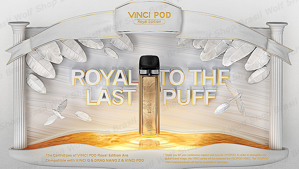 Principal Pod System Voo Poo Vinci Pod Royal Edition na Wolf Shop