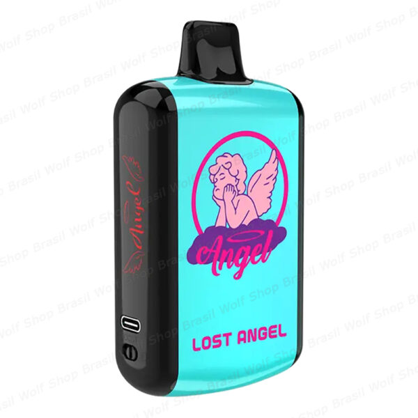 Pod Descartável Lost Angel Pro Max 20K Puffs Bleu Razz Ice na Wolf Shop Brasil