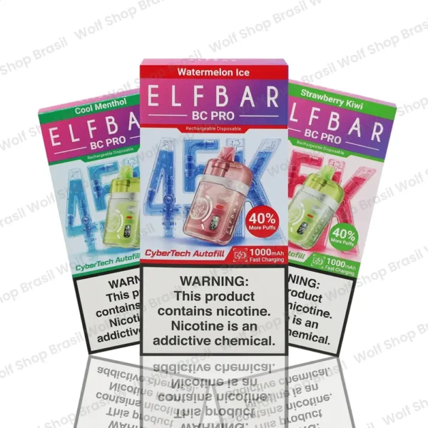 Elf Bar BC PRO 45000 Puffs na Wolf Shop Brasil