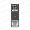 IGNITE V-NANO 1000 Puffs Ice Mint na Wolf Shop Brasil