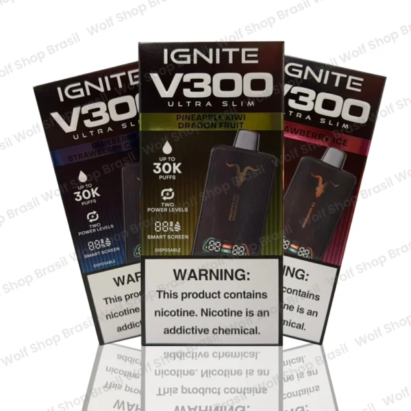Ignite V300 Ultra Slim 30000 Puffs na Wolf Shop Brasil