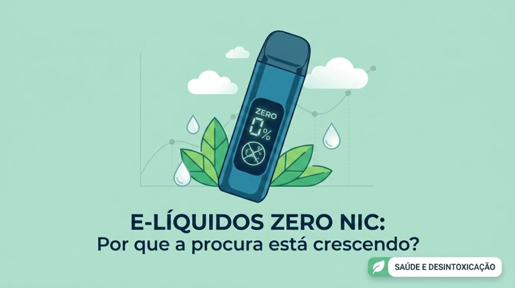 capa post E-líquidos sem nicotina (Zero Nic) Por que a procura está crescendo