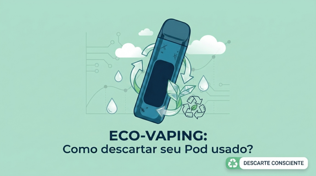capa post Eco-Vaping Como descartar seu Pod usado de forma consciente