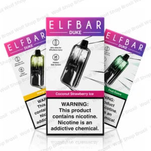 ELFBAR DUKE 35k puffs na Wolf Shop Brasil