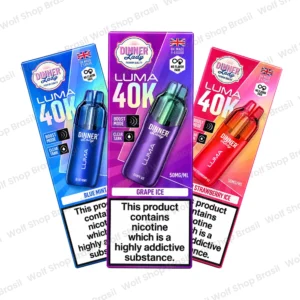 DINNER 40K Puffs Sabores na Wolf Shop Brasil